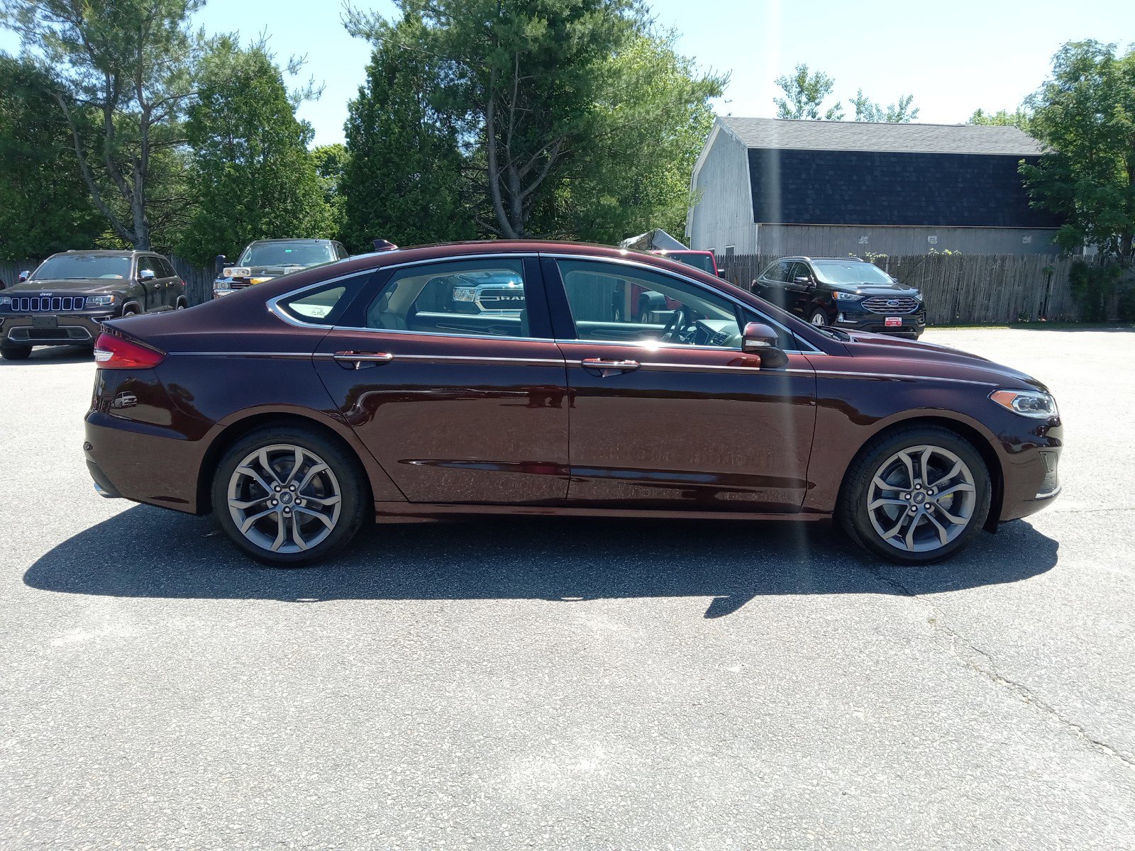 PreOwned 2019 Ford Fusion SEL 4dr Car in Brunswick 23570B Bodwell