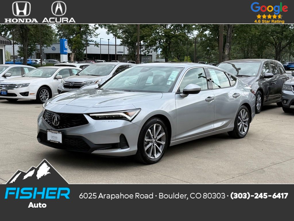Used 2025 Lunar Silver Metallic Acura Base image 1