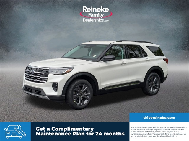 New 2025 Star White Metallic Tri-Coat Ford Active image 1