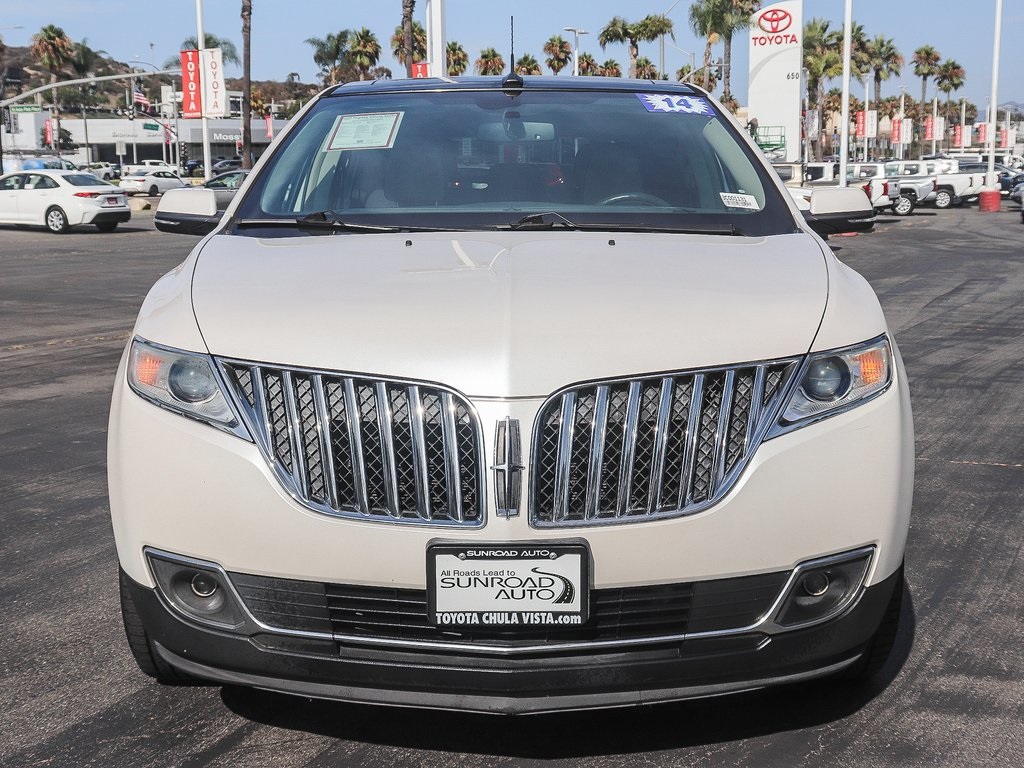 Used 2014 Lincoln MKX Base with VIN 2LMDJ8JK7EBL09516 for sale in Chula Vista, CA