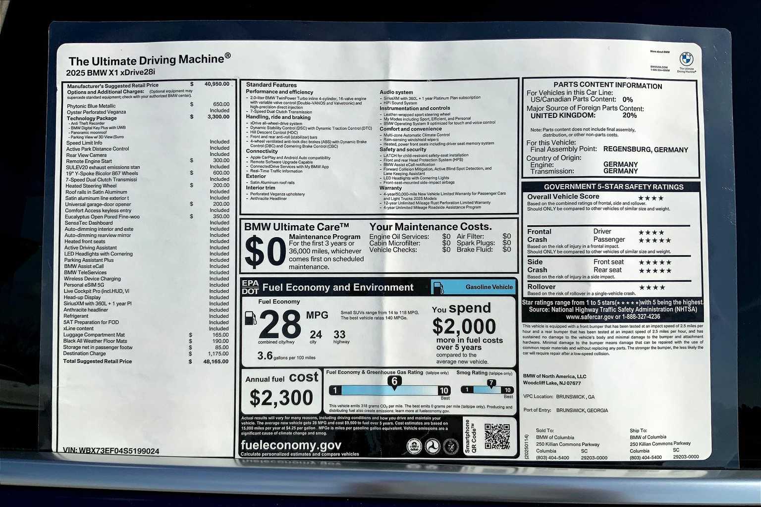 2025 BMW X1 28i - Photo 19