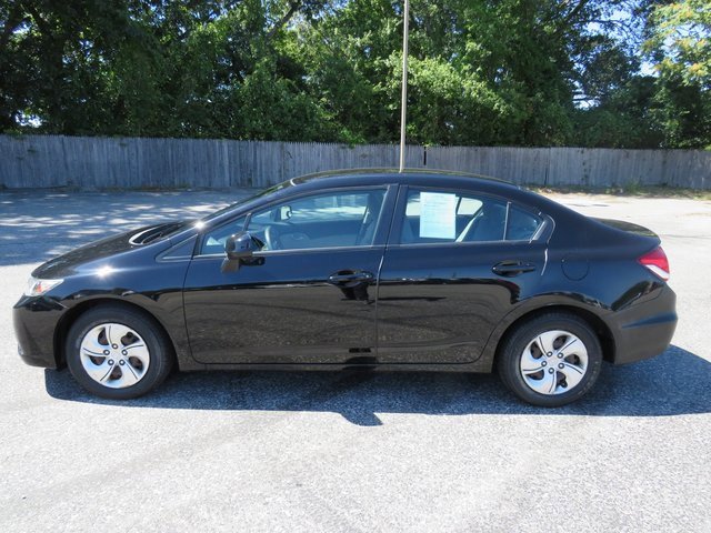 Used 2013 Honda Civic LX with VIN 2HGFB2F50DH572160 for sale in West Warwick, RI