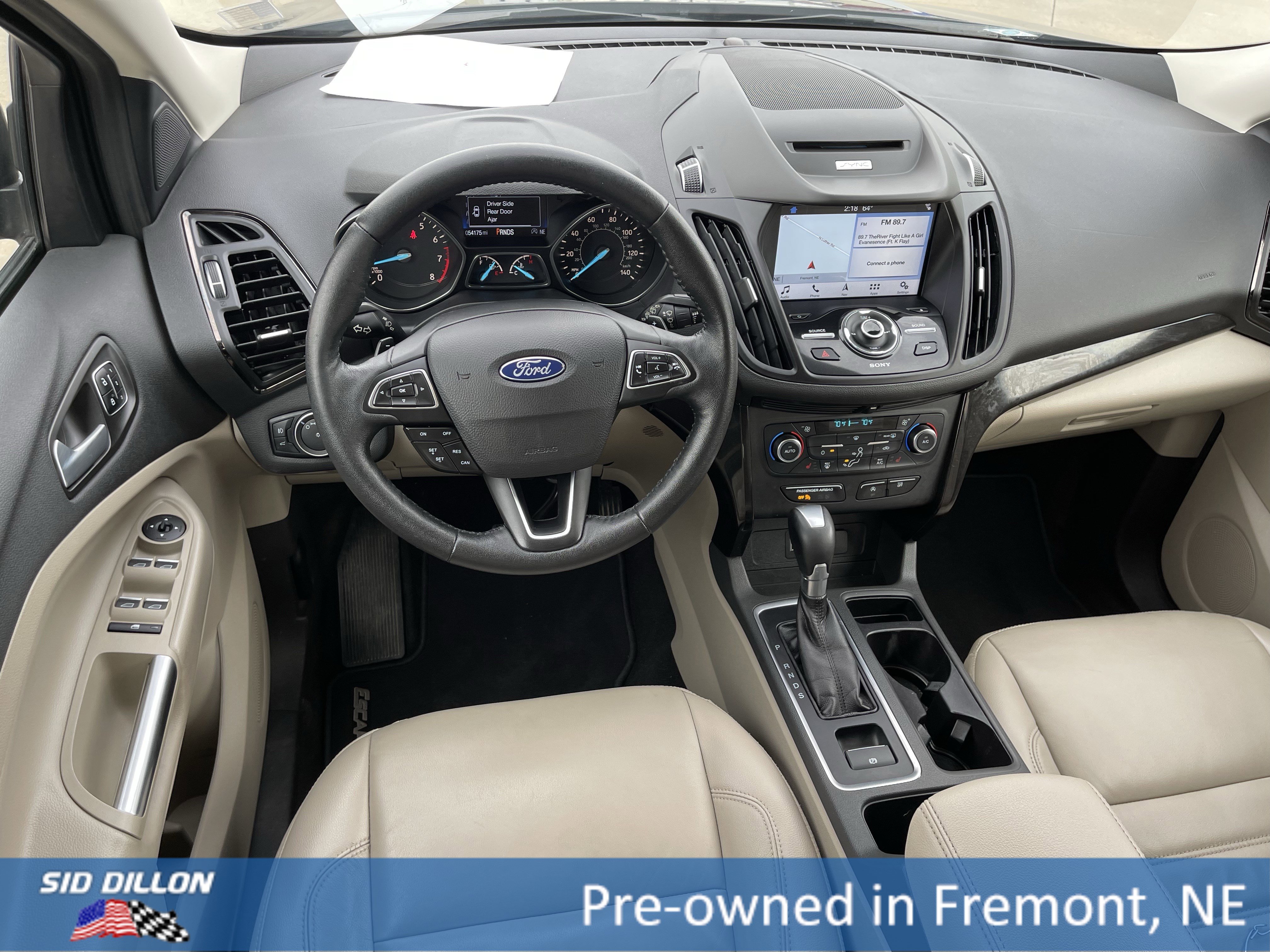 Used 2017 Ford Escape Titanium with VIN 1FMCU0JD7HUE42969 for sale in Fremont, NE