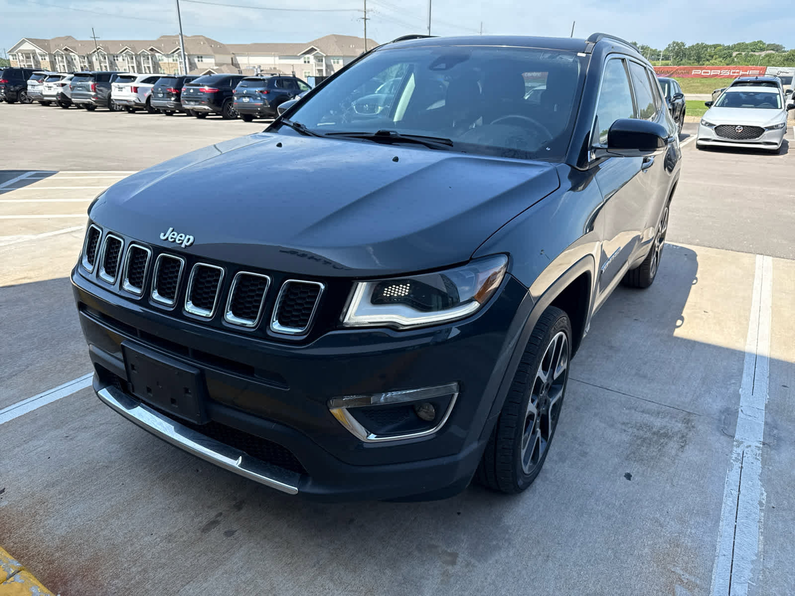 Used 2018 Jeep Compass Limited with VIN 3C4NJDCB7JT101595 for sale in Kansas City