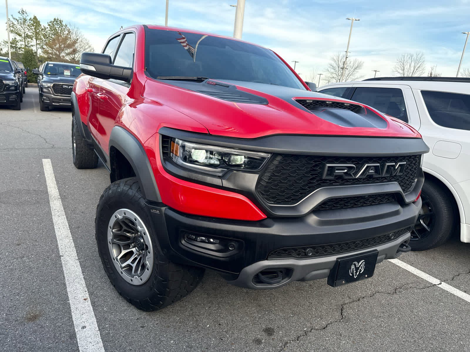 Used 2021 RAM Ram 1500 Pickup TRX with VIN 1C6SRFU91MN685703 for sale in Little Rock
