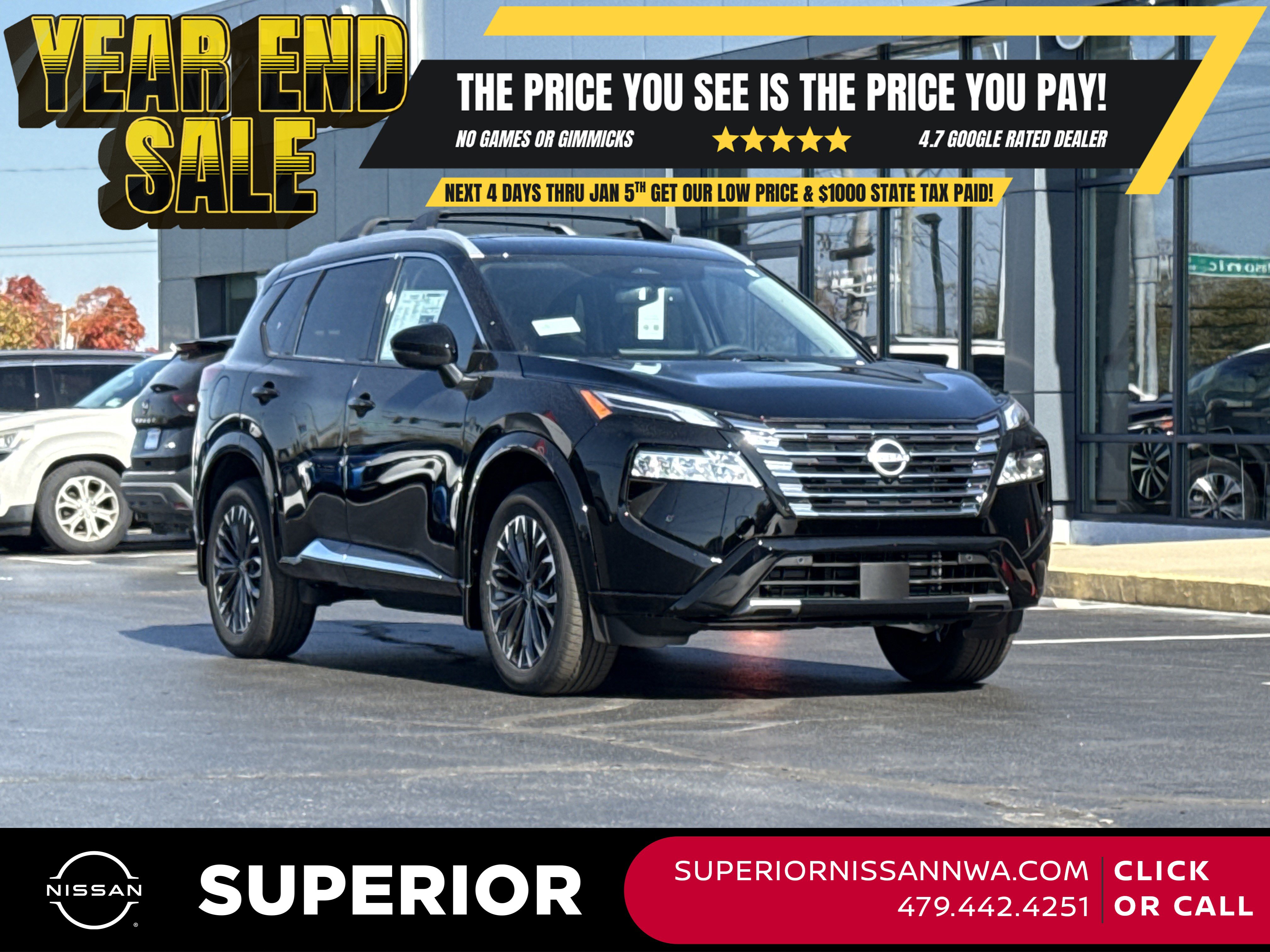 2026 Nissan Rogue Platinum's photo