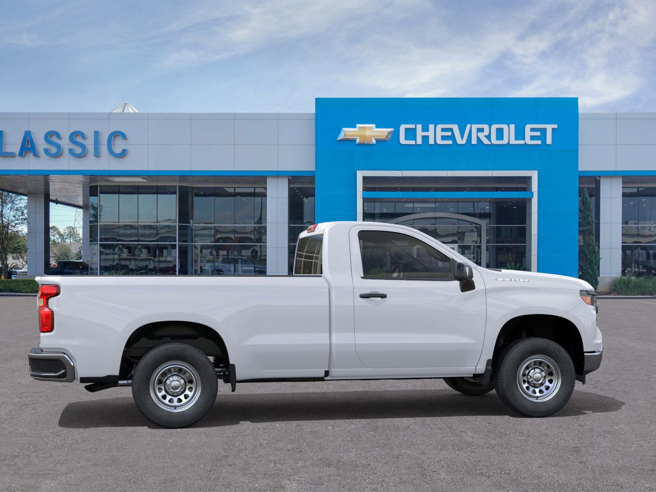 2026 Chevrolet Silverado 1500 WT White at Browns Ford of Amsterdam