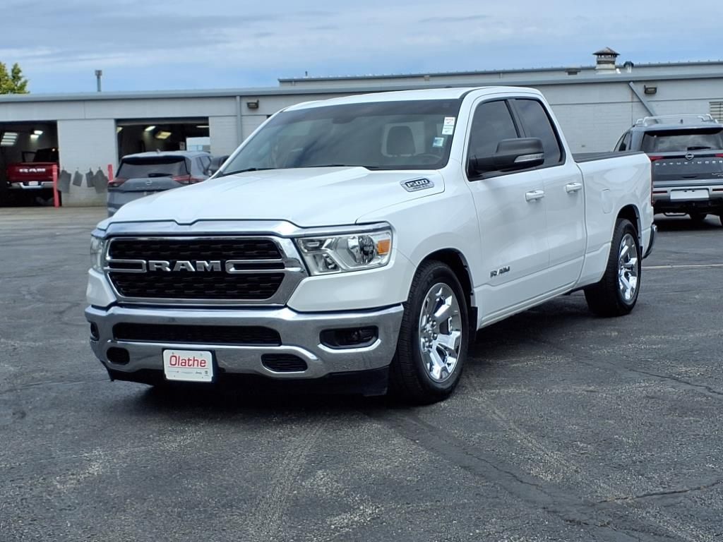 Used 2022 RAM Ram 1500 Pickup Big Horn/Lone Star with VIN 1C6RREBT3NN452768 for sale in Kansas City