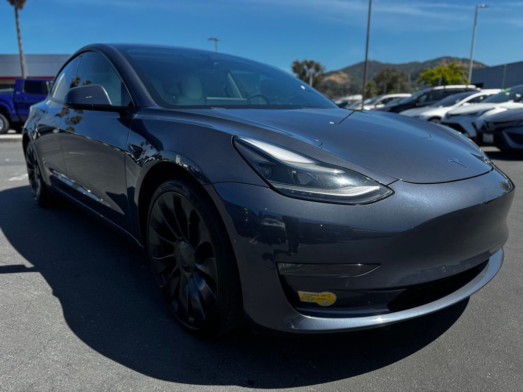 Used 2022 Tesla Model 3 Performance with VIN 5YJ3E1EC9NF269114 for sale in San Rafael, CA