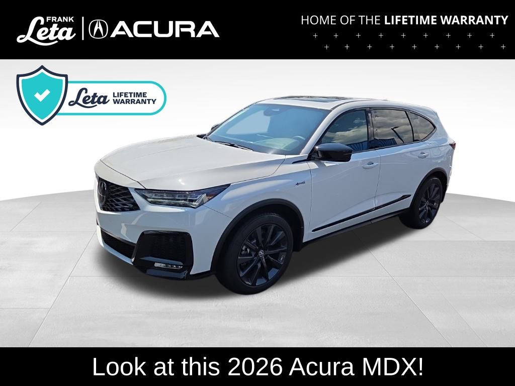 2026 Acura MDX SH-AWD A-Spec photo 2