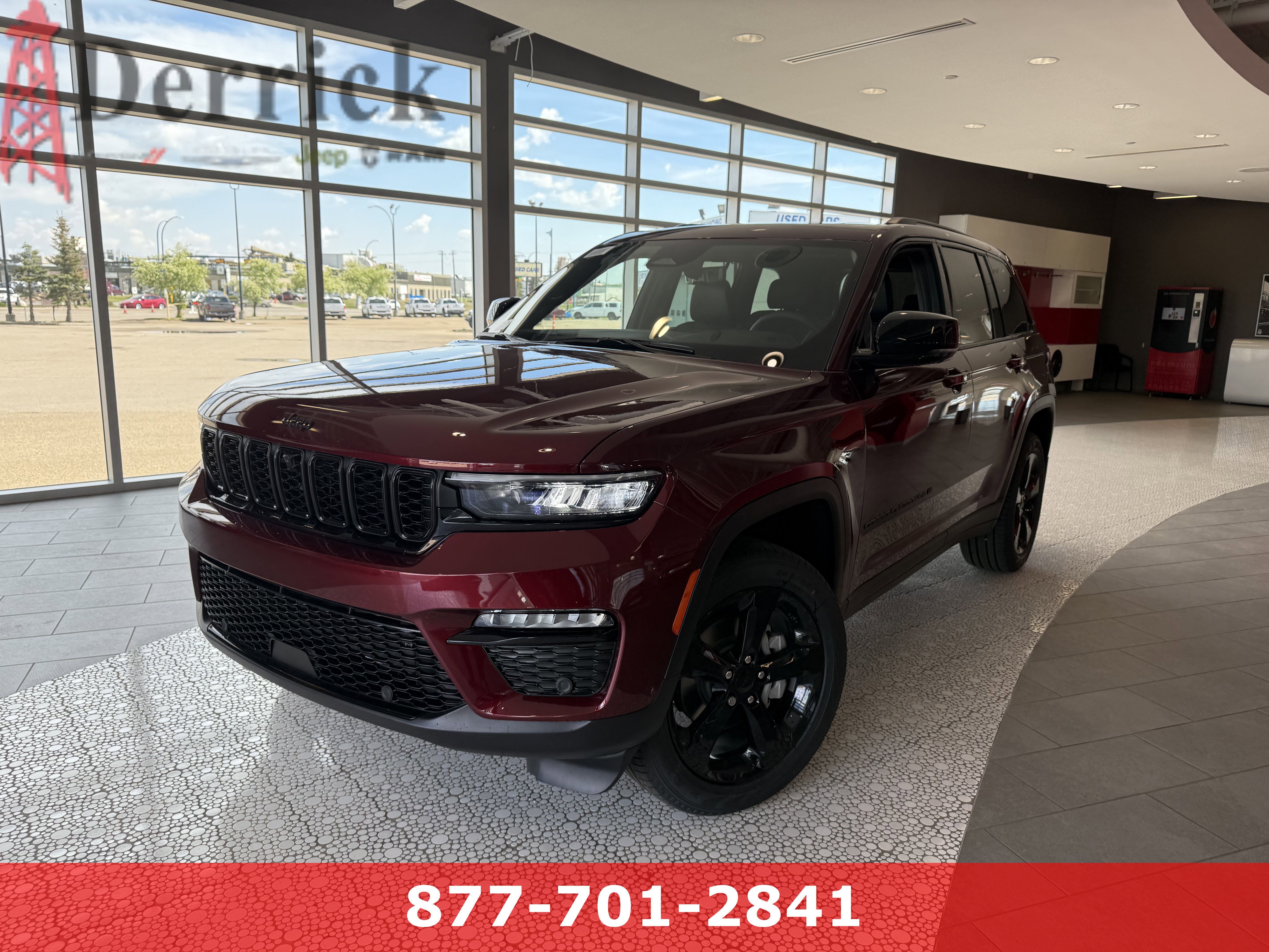 New 2025 Velvet Red Pearl Jeep Limited image 1