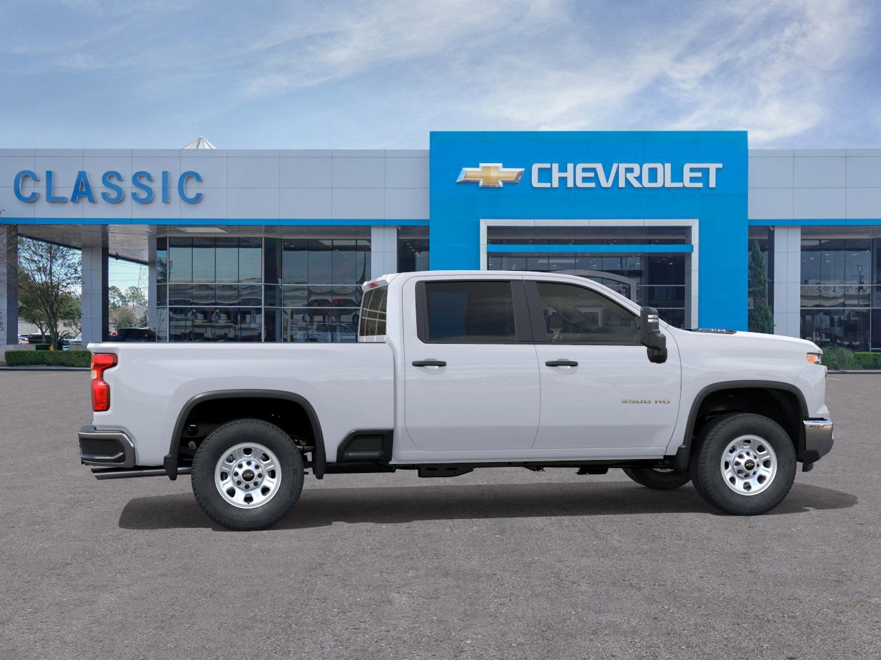 2026 Chevrolet Silverado 3500 HD WT White at Classic Elite Chevrolet Hwy 6