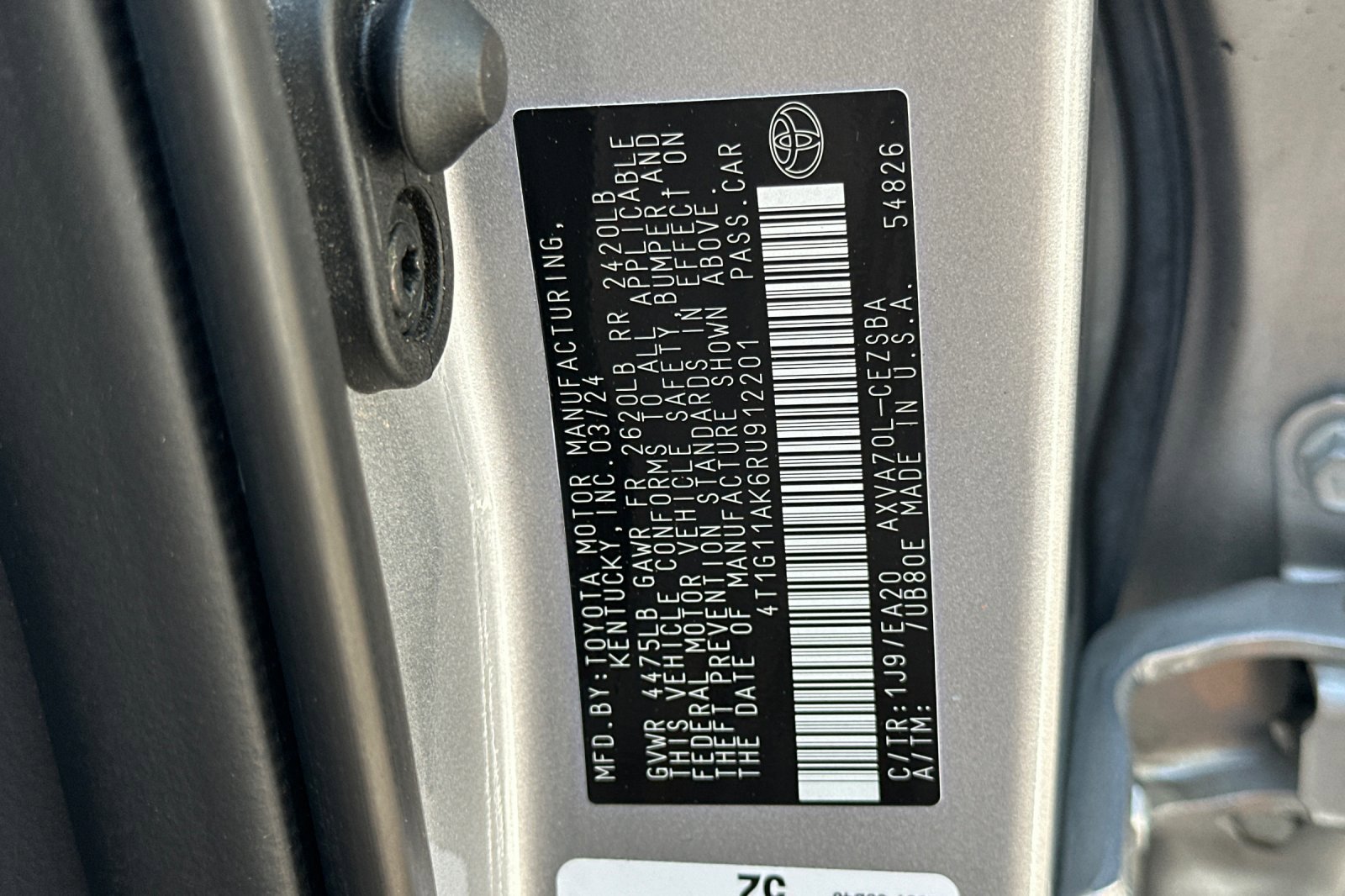 2024 Toyota Camry SE photo 25
