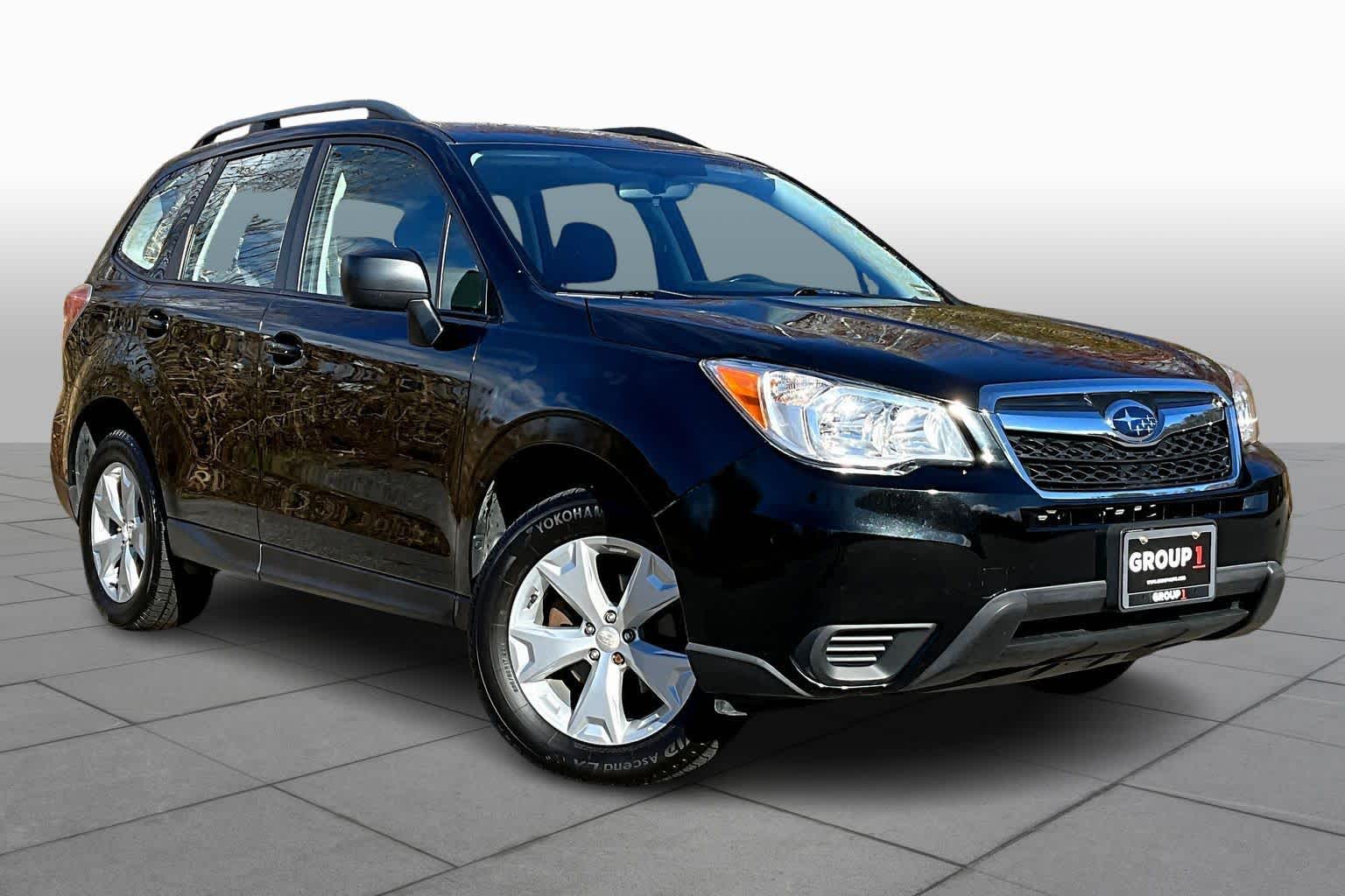 Used 2016 Subaru Forester i with VIN JF2SJABC8GH462032 for sale in Saco, ME
