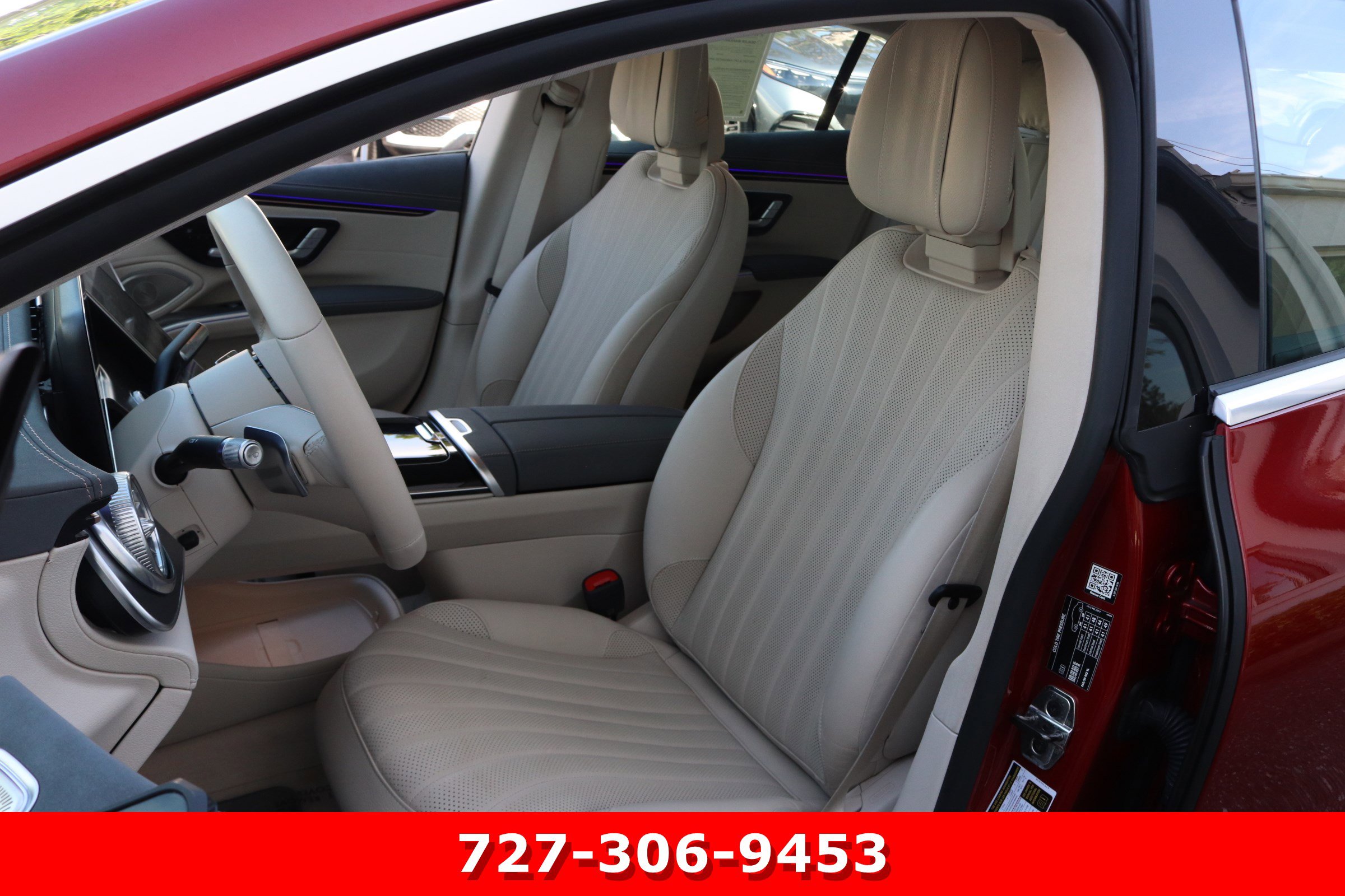 Certified 2022 Mercedes-Benz EQS Base with VIN W1KCG2DB5NA019022 for sale in Clearwater, FL