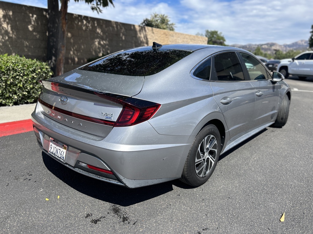2021 Hyundai Sonata Hybrid Blue photo 7