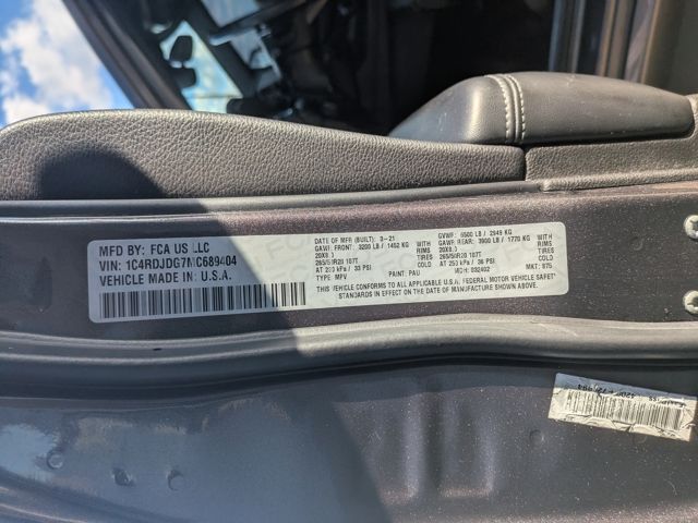 2021 Dodge Durango GT Plus photo 23
