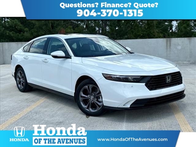 New 2025 Platinum White Pearl Honda EX-L image 1