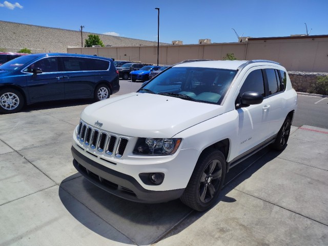 Used 2016 Bright White Clearcoat Jeep Sport image 1