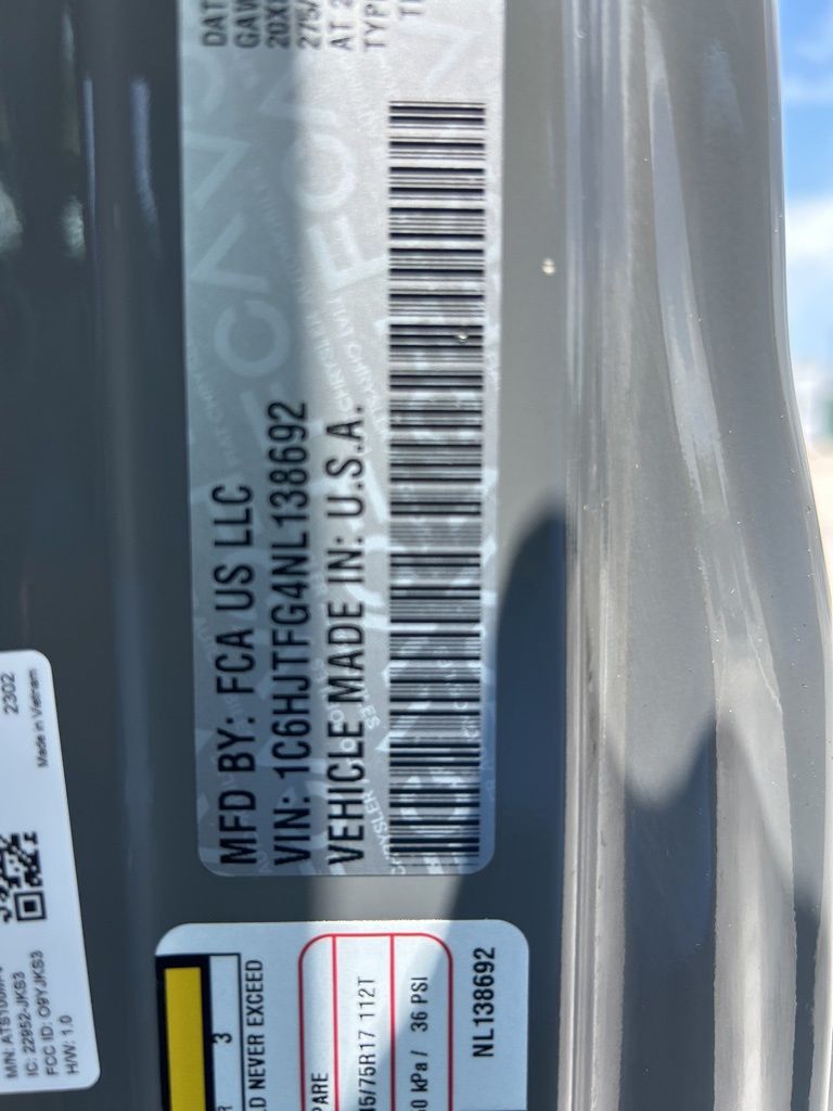 2022 Jeep Gladiator High Altitude photo 45