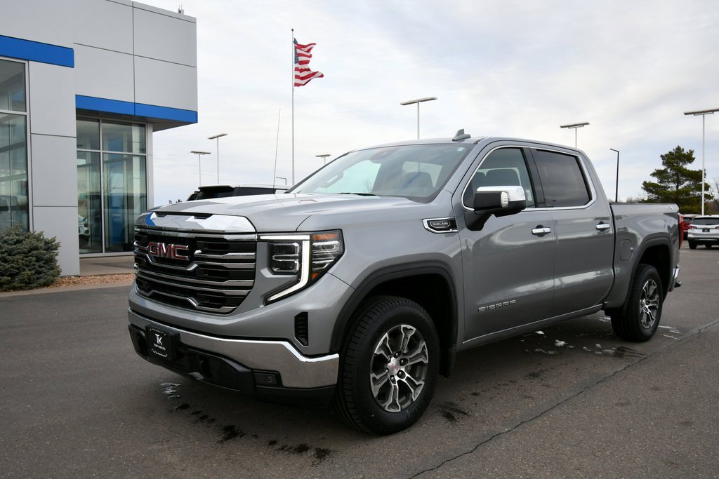 Certified 2024 GMC Sierra 1500 SLT with VIN 1GTUUDED2RZ148524 for sale in North Branch, Minnesota