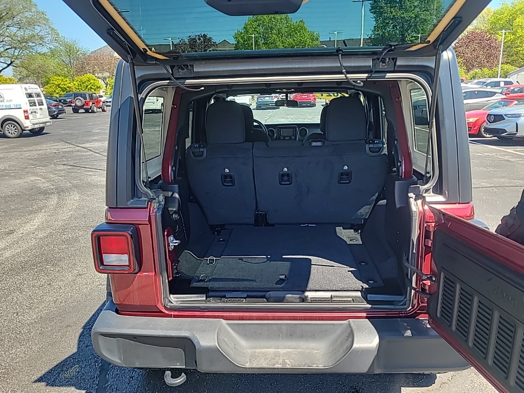 Used 2021 Snazzberry Pearlcoat Jeep Unlimited Willys image 9