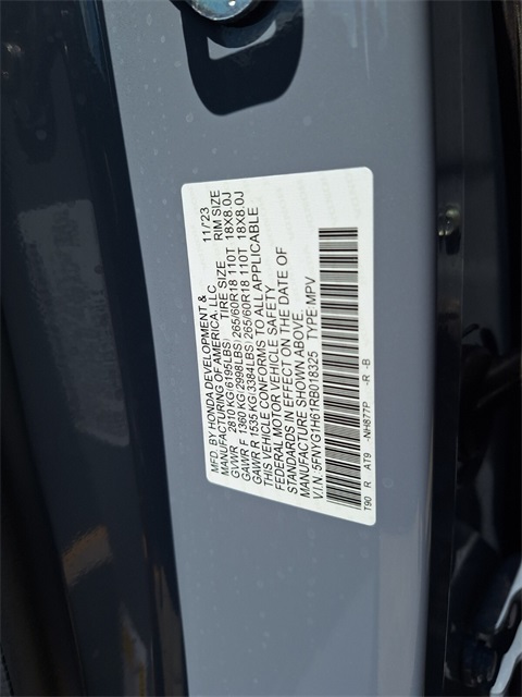 2024 Honda Pilot TrailSport photo 31