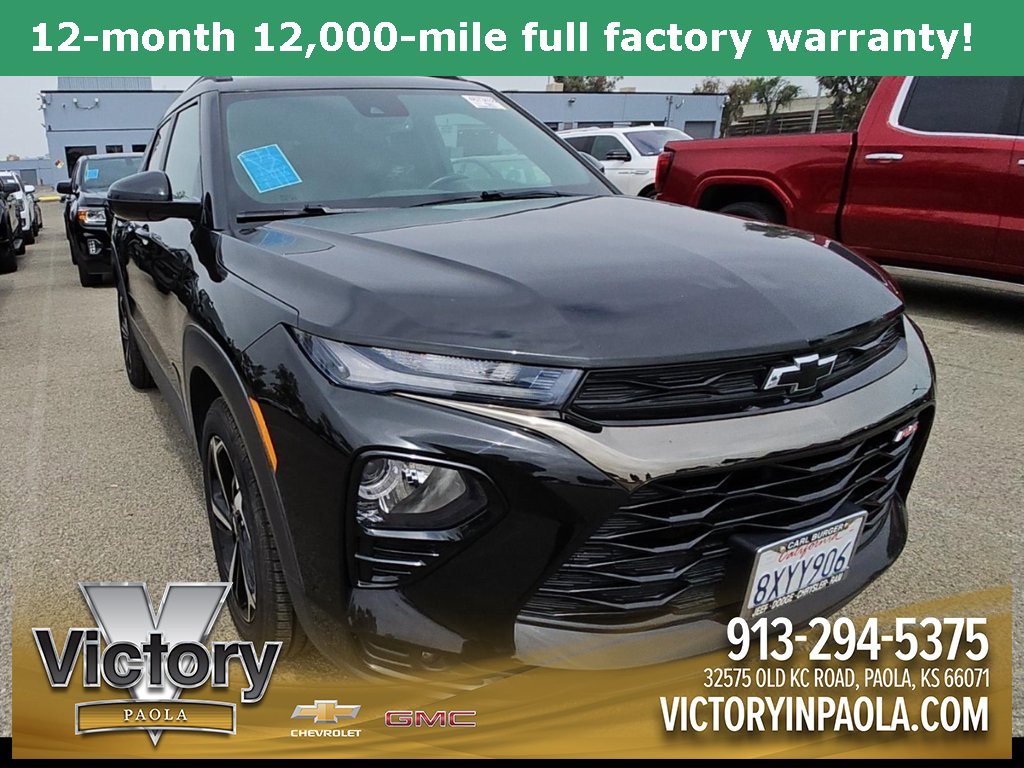 Used 2021 Chevrolet Trailblazer RS with VIN KL79MTSL7MB162767 for sale in Kansas City