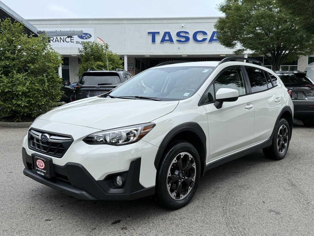 Used 2023 Crystal White Pearl Subaru Premium image 1