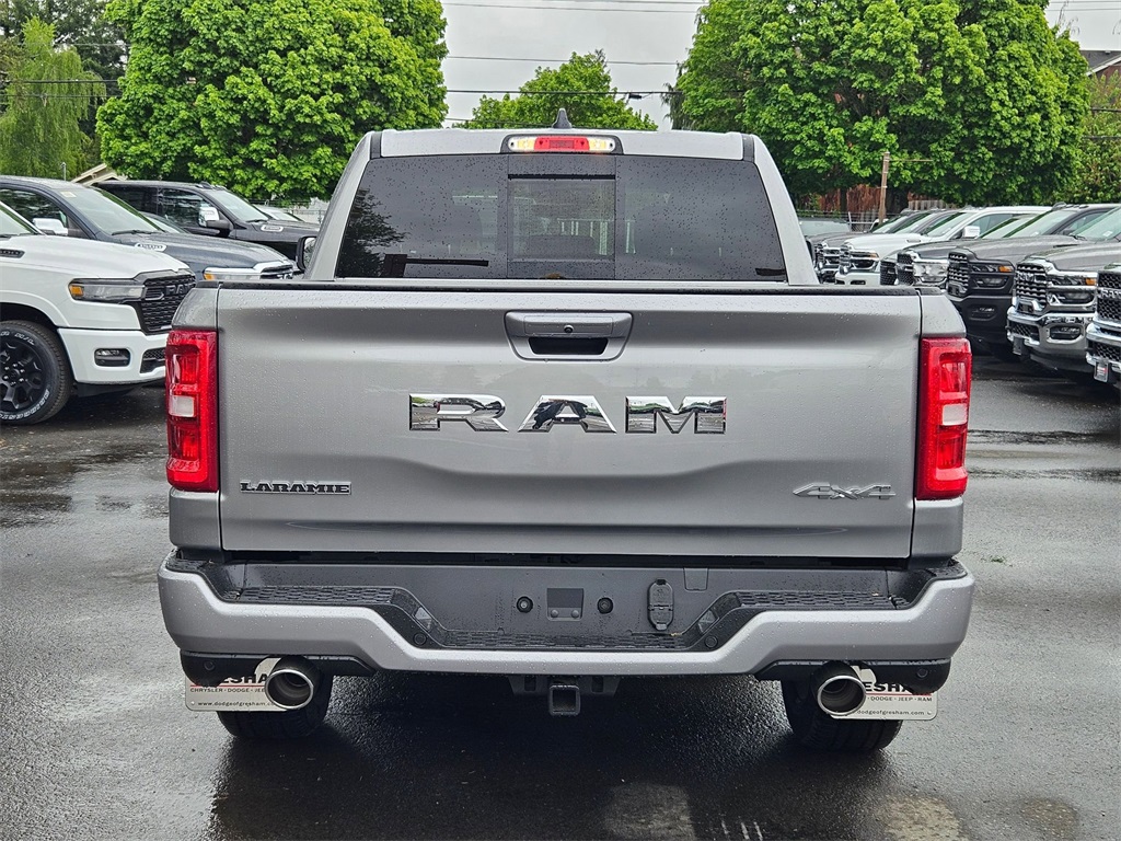 New 2025 Billet Silver Metallic Clear-Coat Exterior Paint RAM Laramie image 6