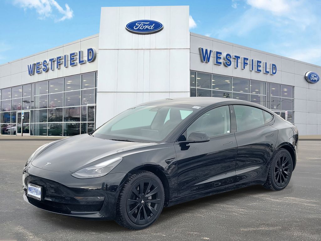 Used 2022 Tesla Model 3 Long Range with VIN 5YJ3E1EB0NF288190 for sale in Hodgkins, IL