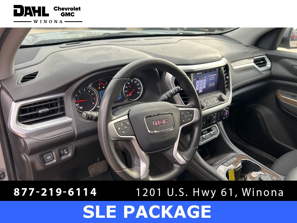 Used 2023 GMC Acadia SLE with VIN 1GKKNKL4XPZ163351 for sale in Winona, Minnesota