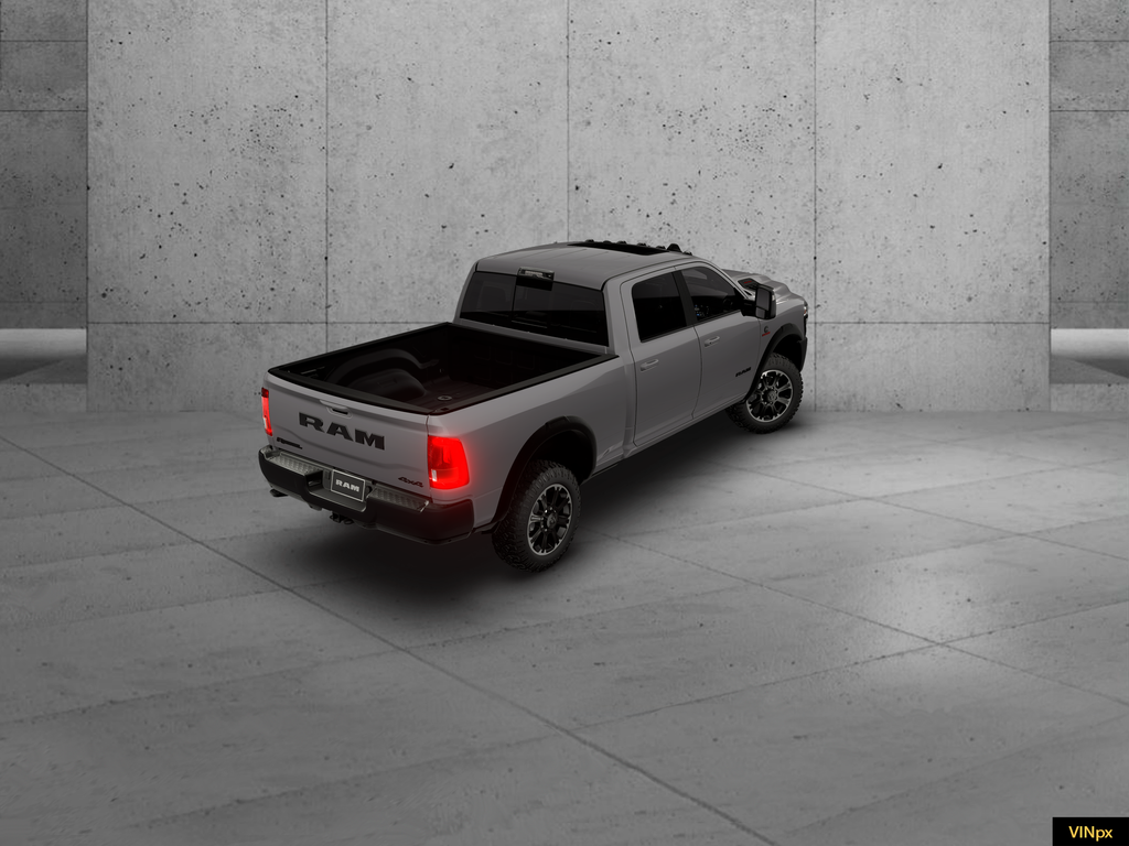 New 2026 Ceramic Gray Clear-Coat Exterior Paint RAM Rebel image 2