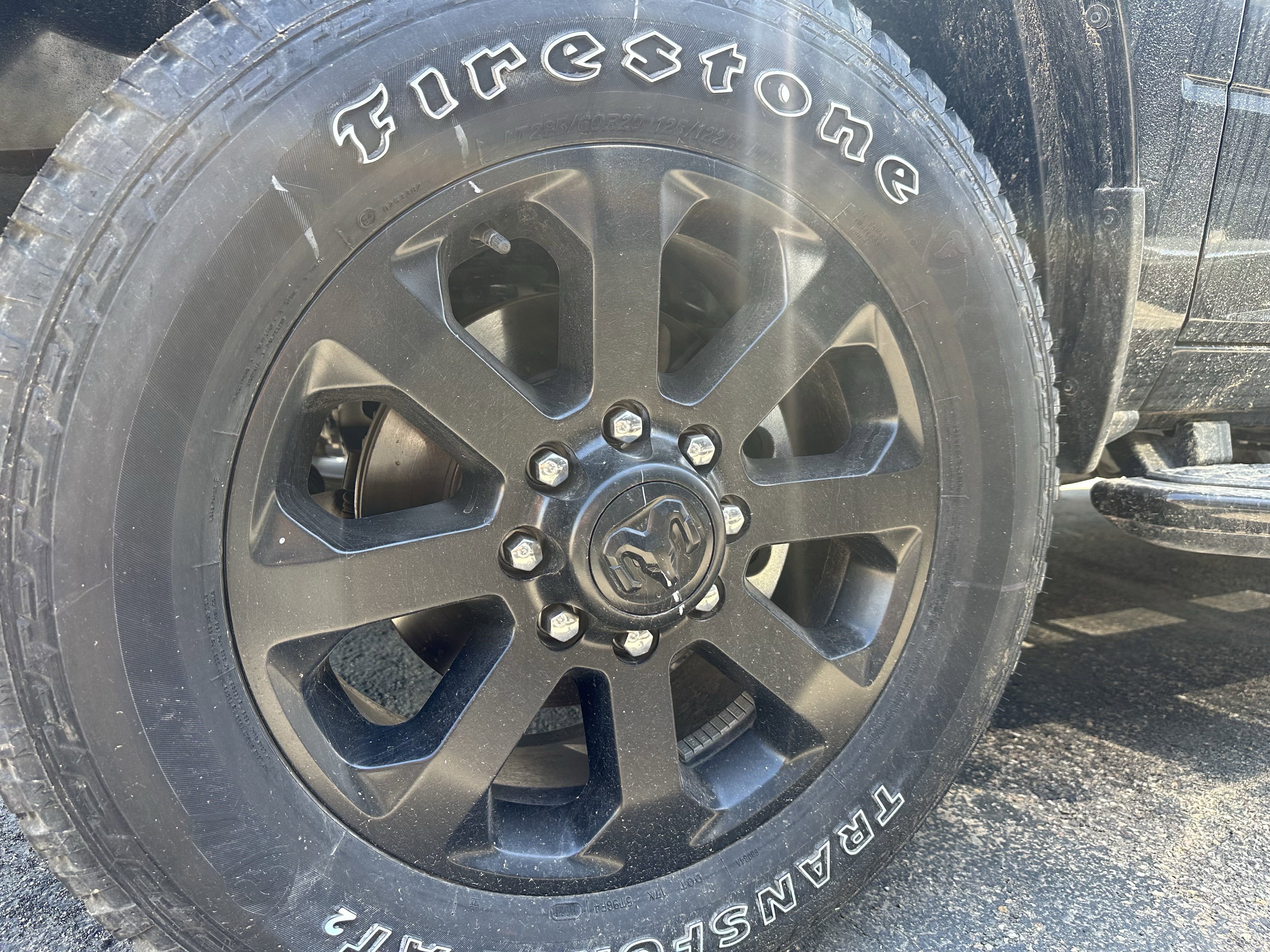 New 2025 Diamond Black Crystal Pearlcoat Ram Laramie image 2