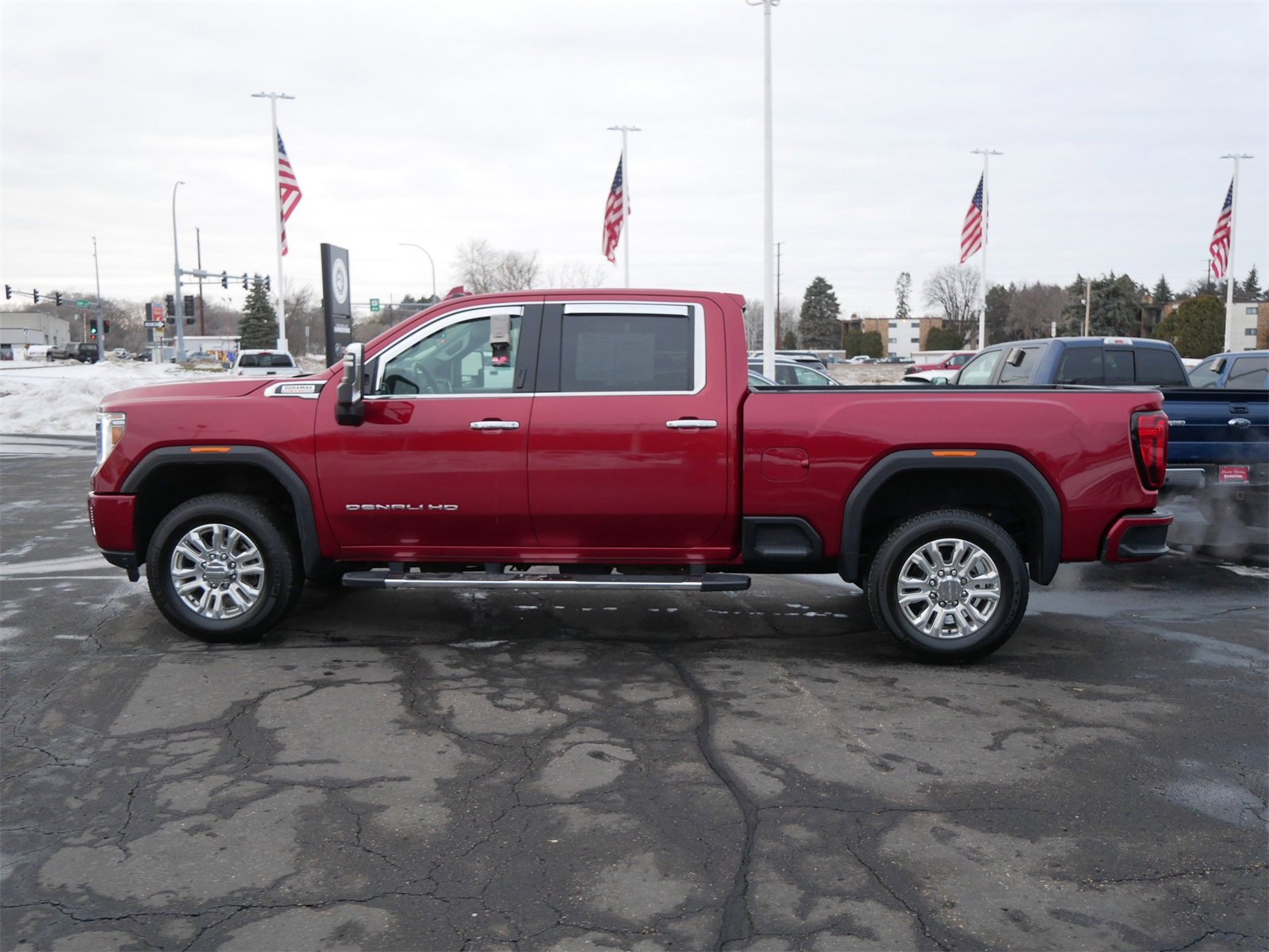 Used 2022 GMC Sierra 3500 Denali HD Denali with VIN 1GT49WEY8NF110422 for sale in White Bear Lake, Minnesota