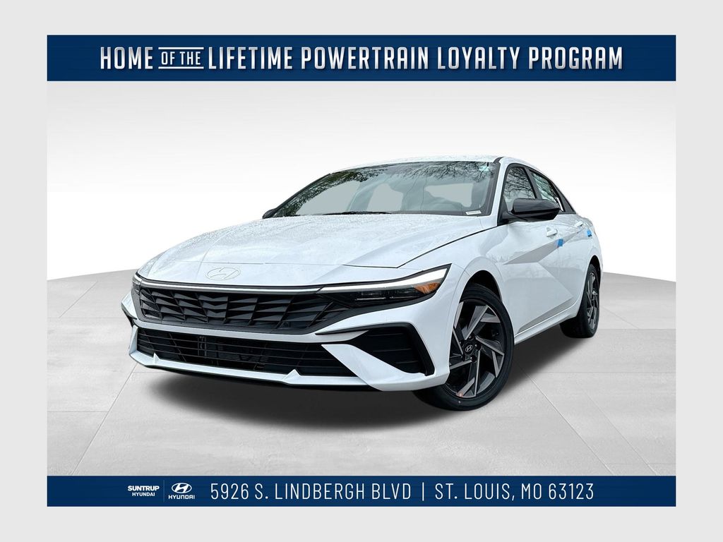 2025 Hyundai Elantra Blue