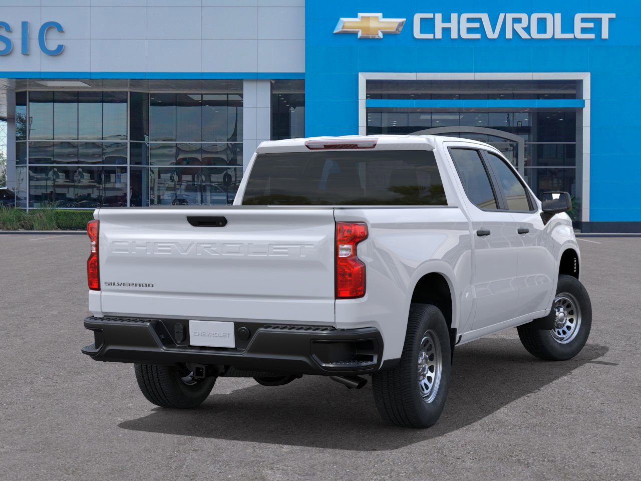 2026 Chevrolet Silverado 1500 WT White at Classic Elite Chevrolet Sugar Land