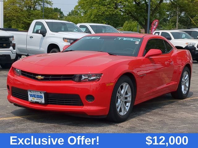 Used 2015 Chevrolet Camaro 1LS with VIN 2G1FA1E34F9104885 for sale in Oak Lawn, IL