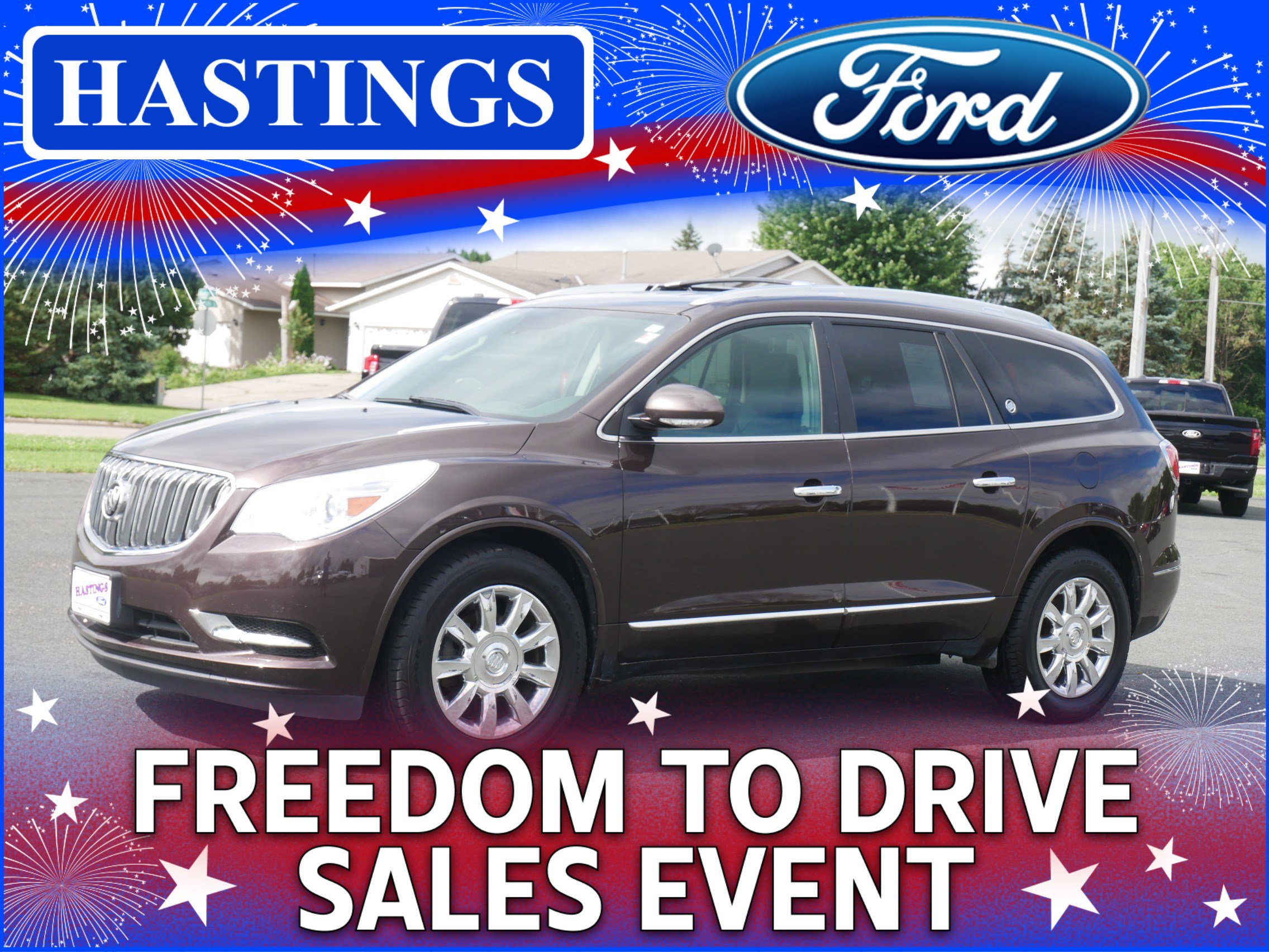 Used 2015 Buick Enclave Premium with VIN 5GAKVCKD8FJ327889 for sale in Hastings, Minnesota