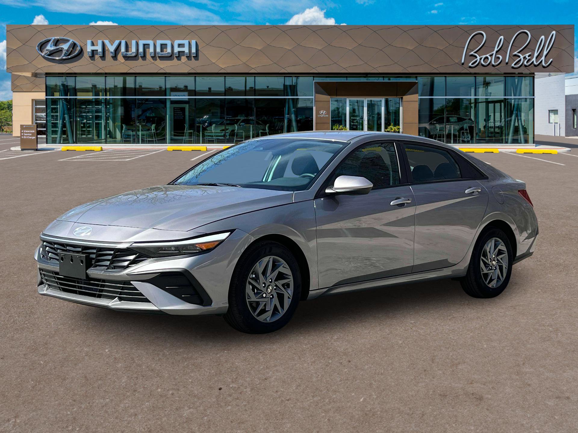 2025 Hyundai Elantra Hybrid Blue photo 2