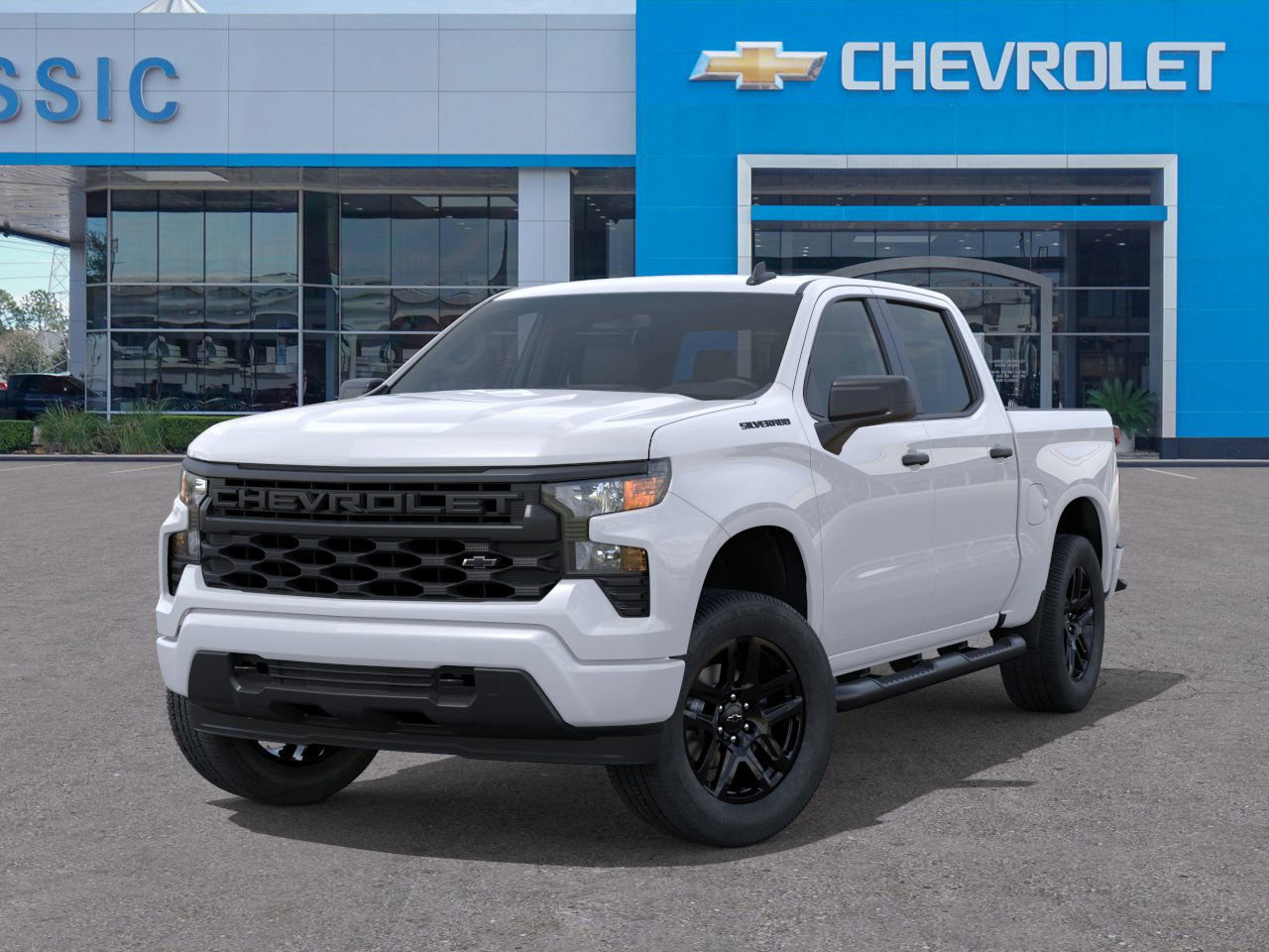 2024 Chevrolet Silverado 1500 Custom White at Turner Chevrolet