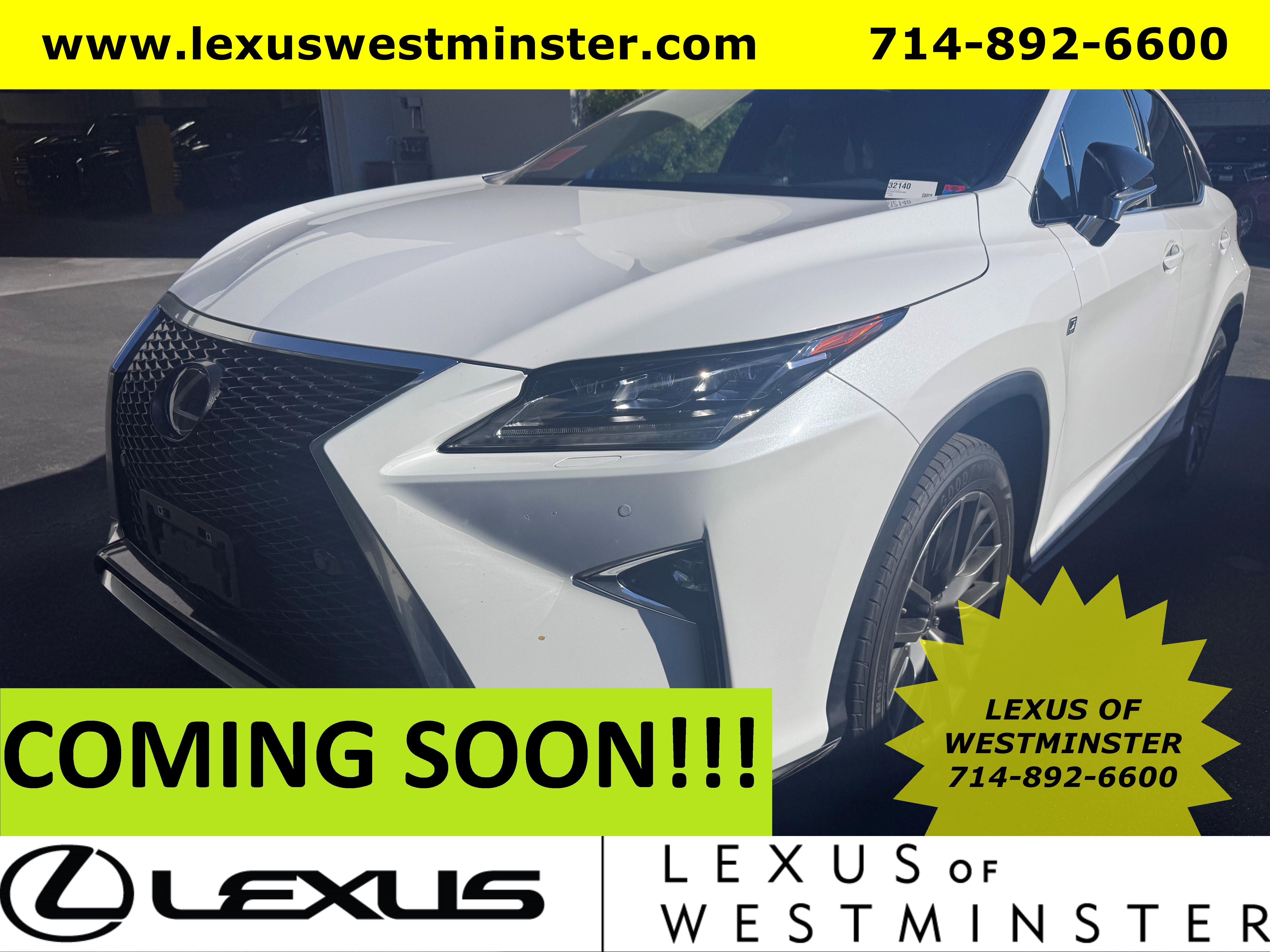 2019 Lexus RX Hybrid 450h F SPORT