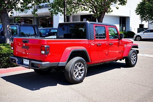 New 2025 Firecracker Red Clear-Coat Exterior Paint Jeep Sport S image 9