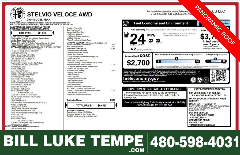 2024 Alfa Romeo Stelvio Veloce's photo