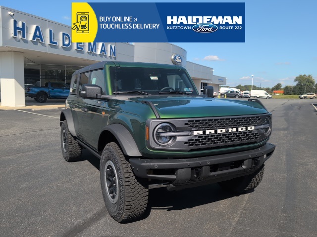 New 2024 Ford Bronco Badlands 4 Door in Kutztown #12439 | Haldeman 