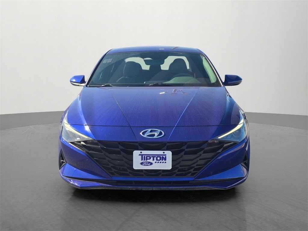 2023 Hyundai Elantra Hybrid Blue photo 2