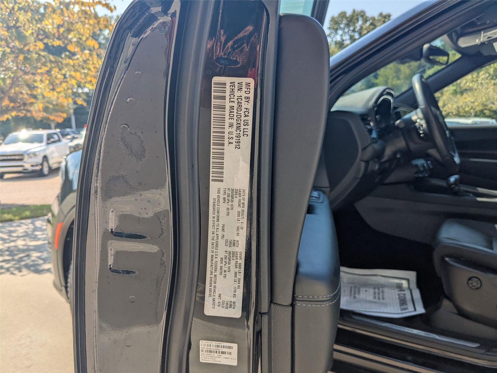 2022 Dodge Durango GT Plus photo 32