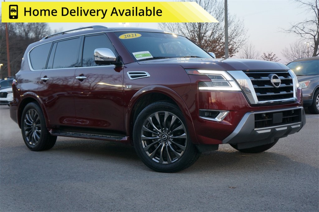 2021 Nissan Armada Platinum's photo