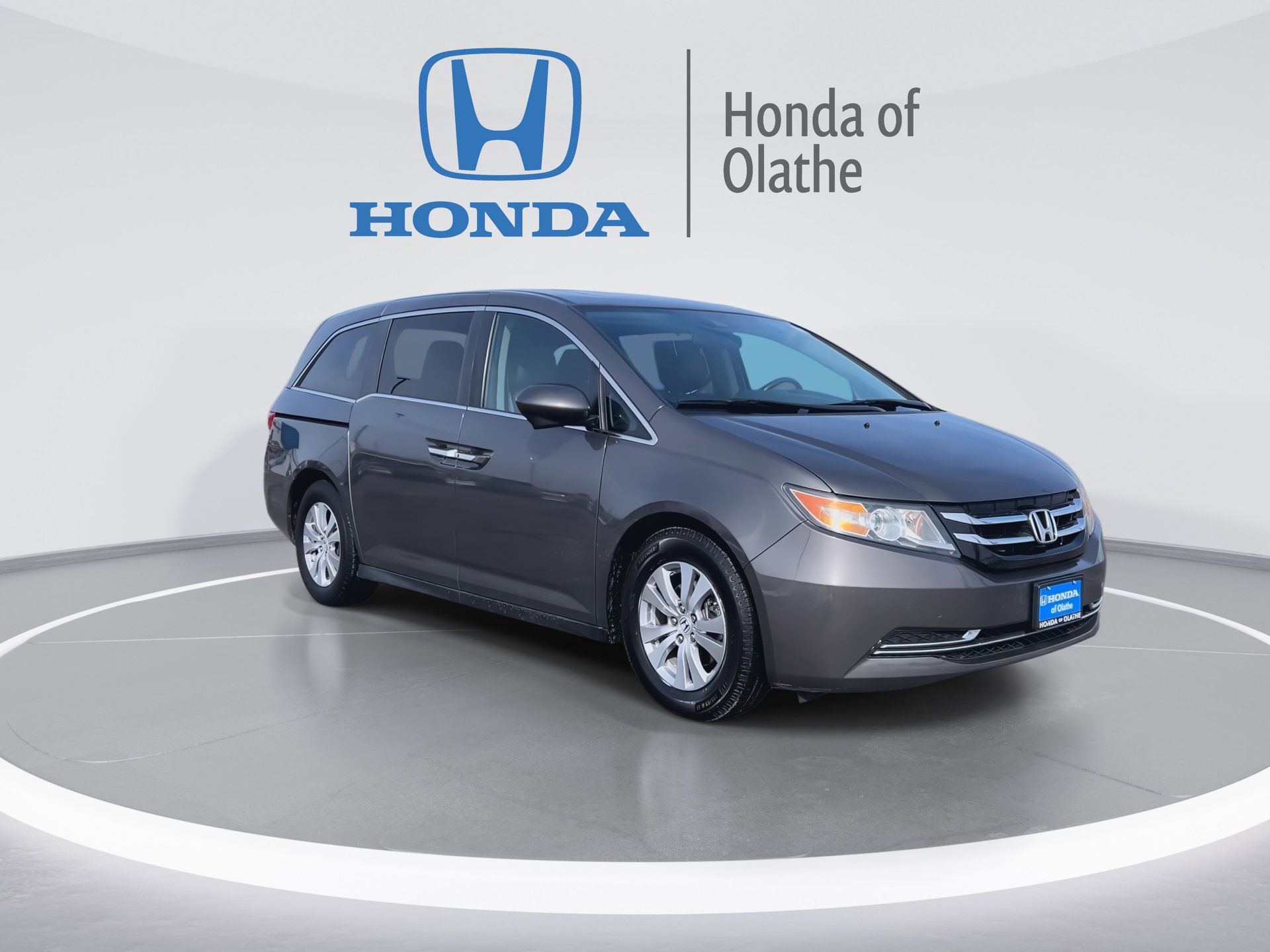 Used 2015 Honda Odyssey EX-L with VIN 5FNRL5H65FB003331 for sale in Kansas City