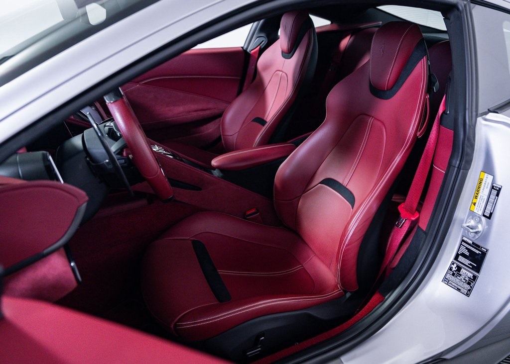 Certified Used 2022 Argento Nurburgring Metallic Ferrari Base image 18